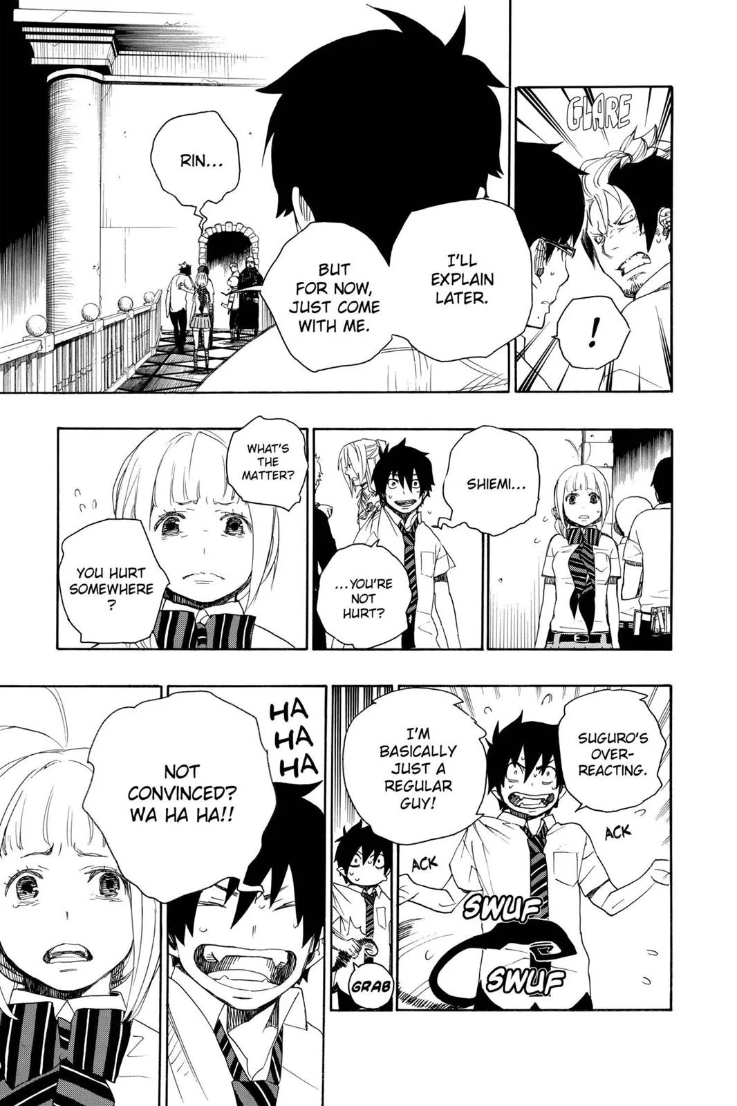 Blue Exorcist, chapter 14, page 23