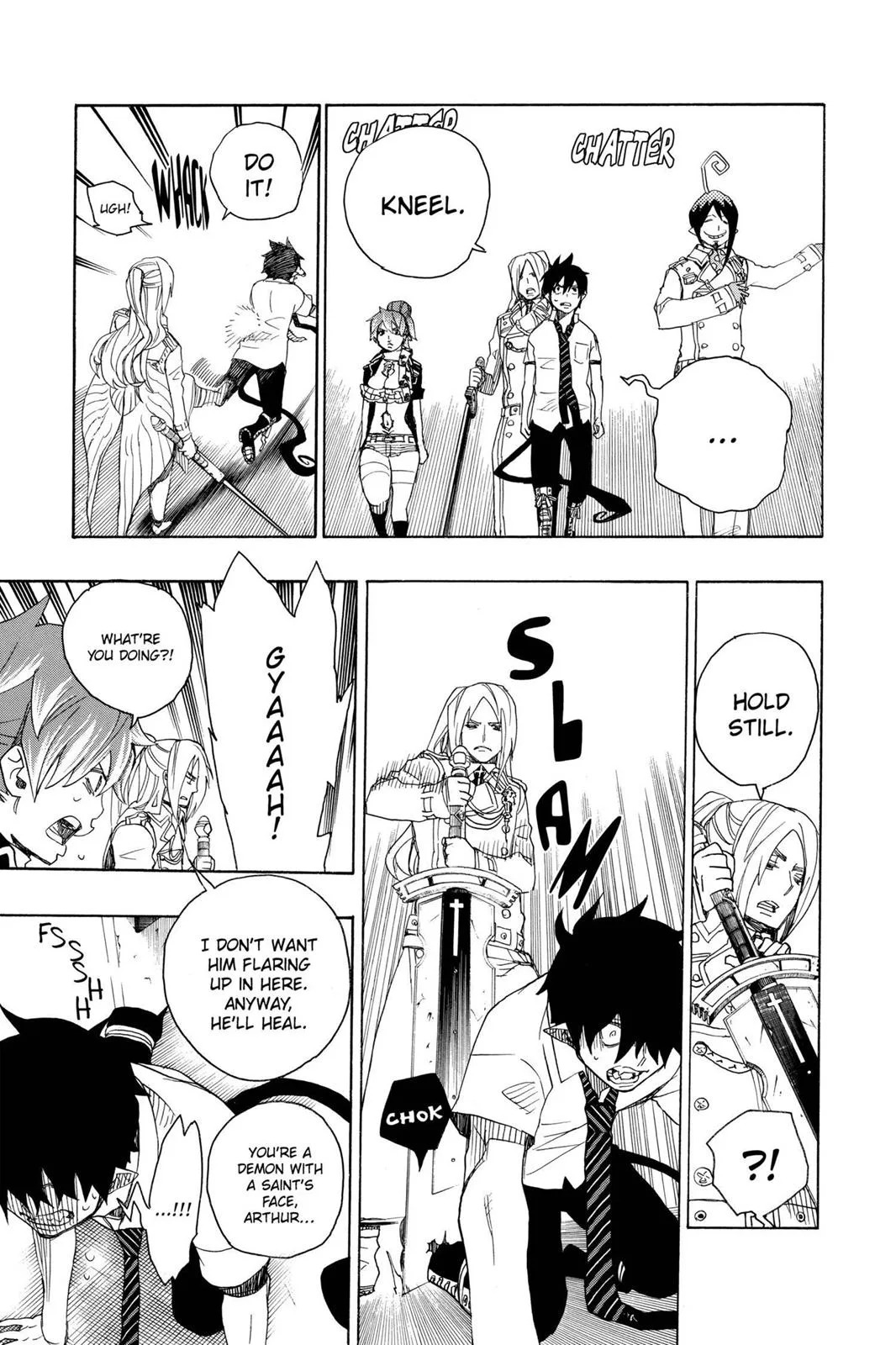 Blue Exorcist, chapter 14, page 27
