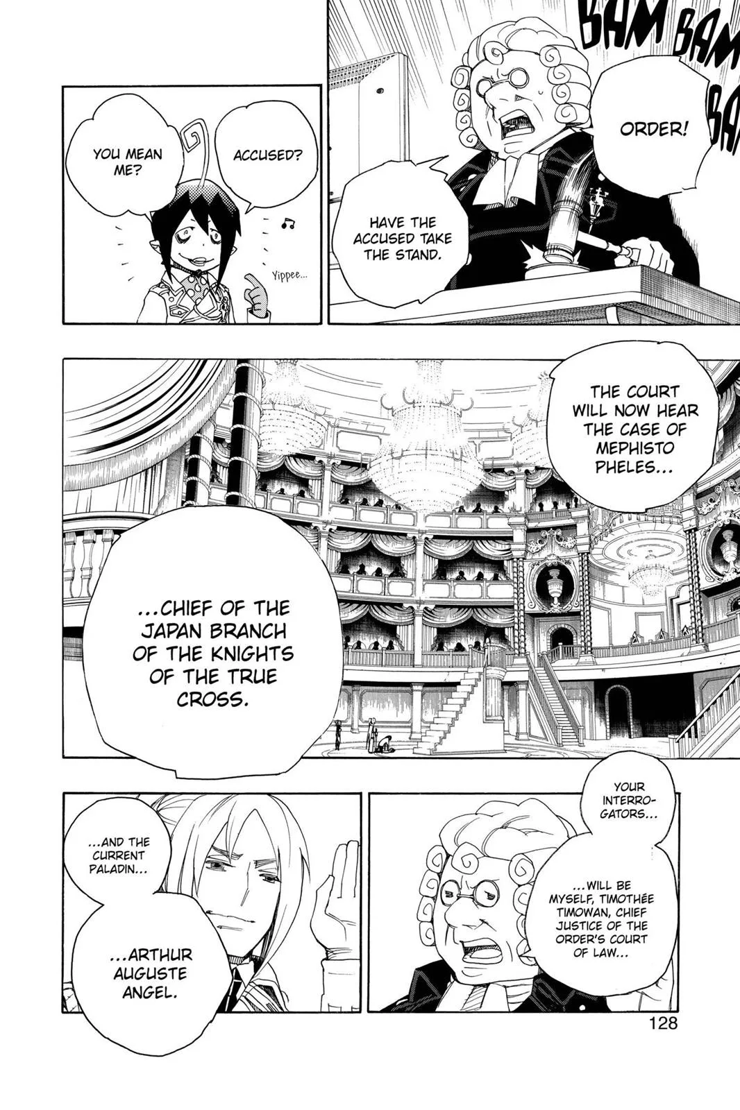 Blue Exorcist, chapter 14, page 28