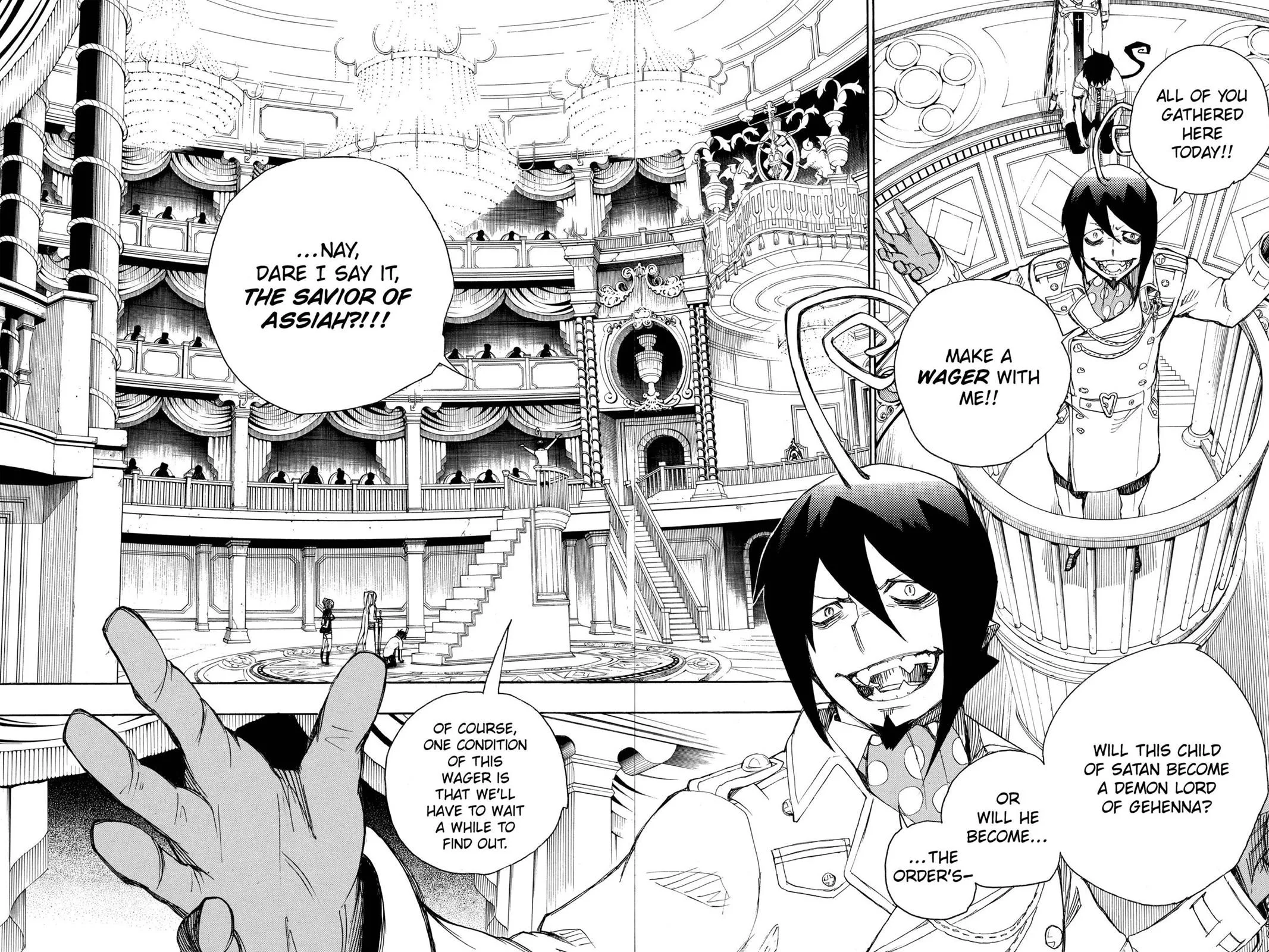 Blue Exorcist, chapter 14, page 32