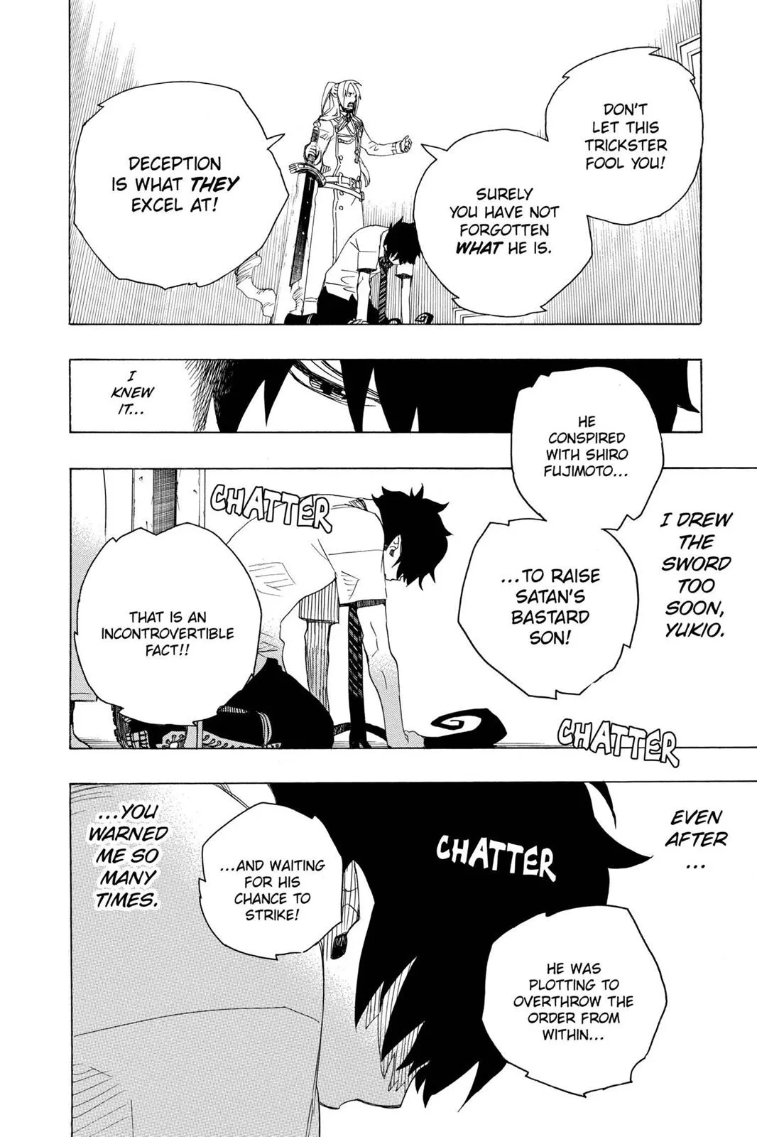 Blue Exorcist, chapter 14, page 33