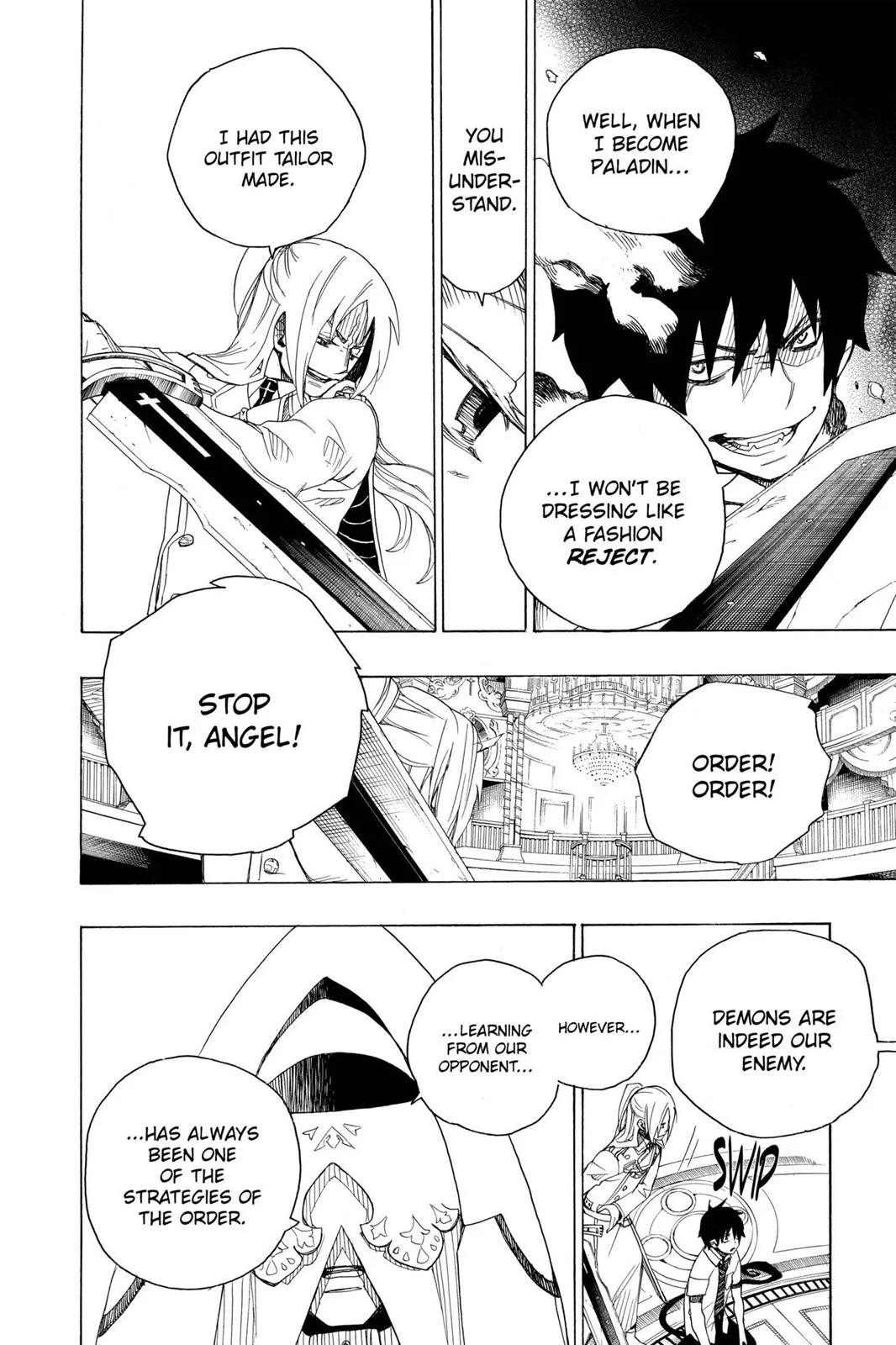 Blue Exorcist, chapter 14, page 37