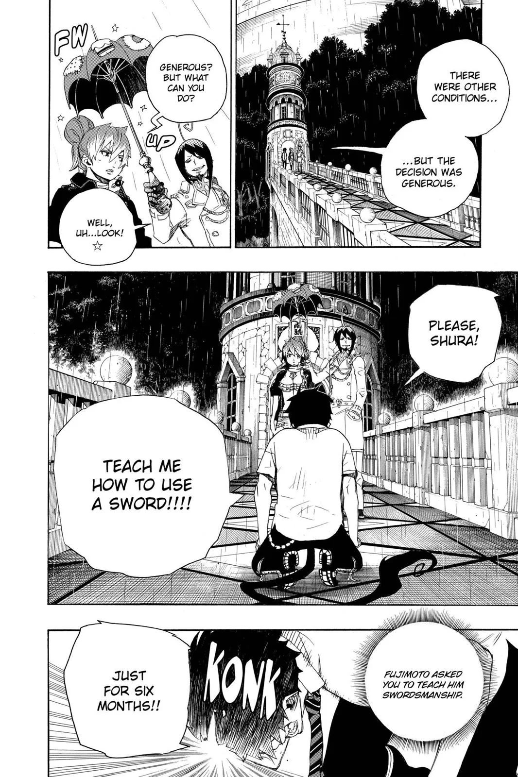 Blue Exorcist, chapter 14, page 39