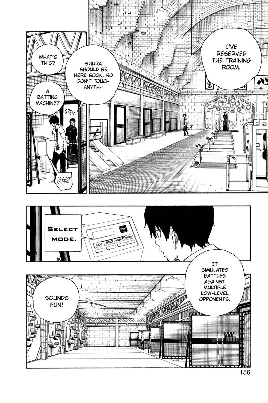 Blue Exorcist, chapter 15, page 14