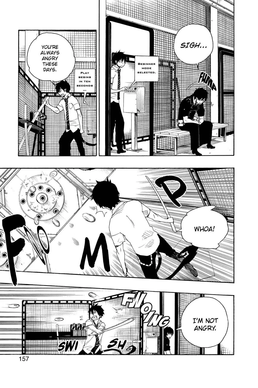 Blue Exorcist, chapter 15, page 15