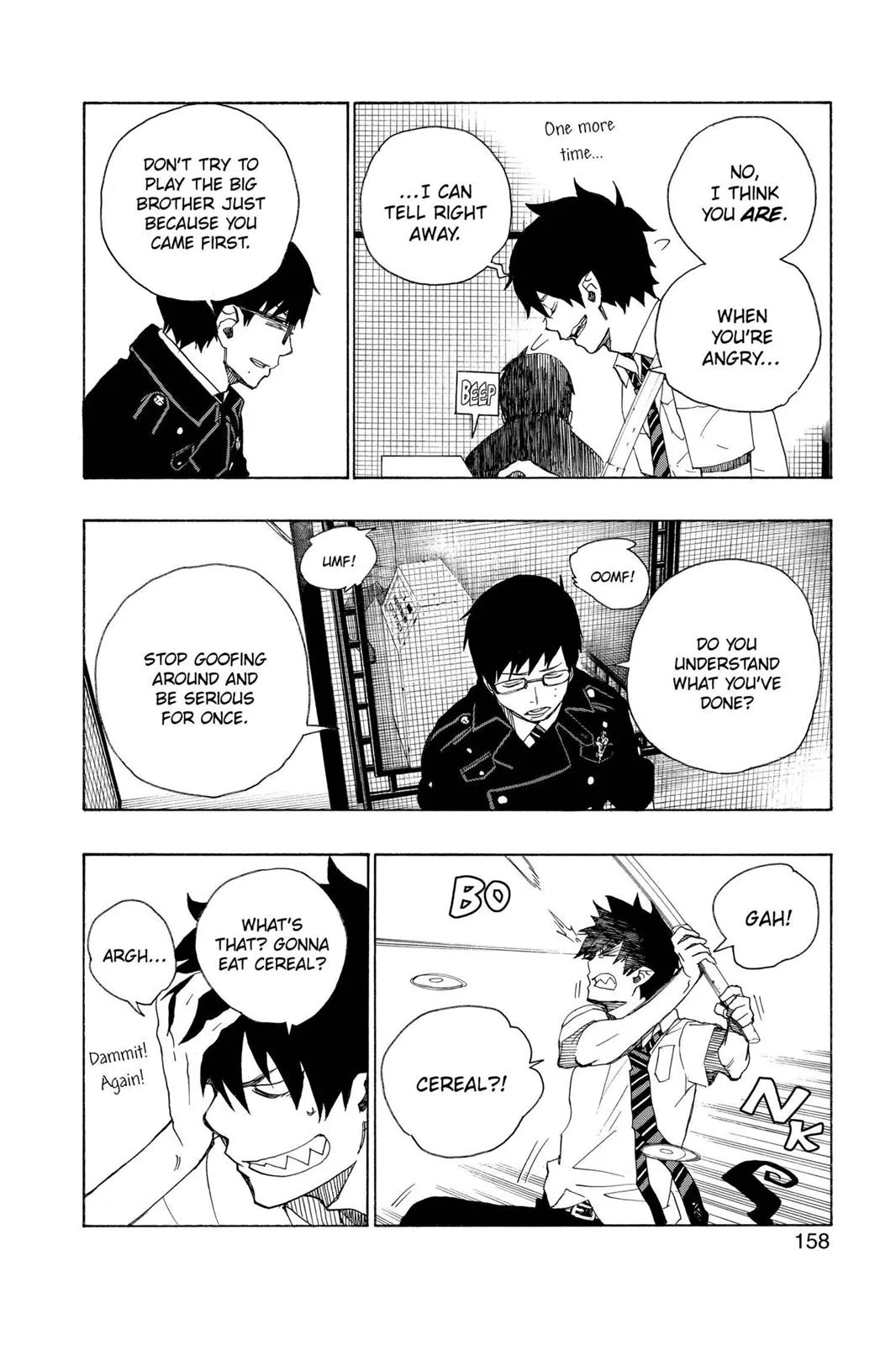 Blue Exorcist, chapter 15, page 16