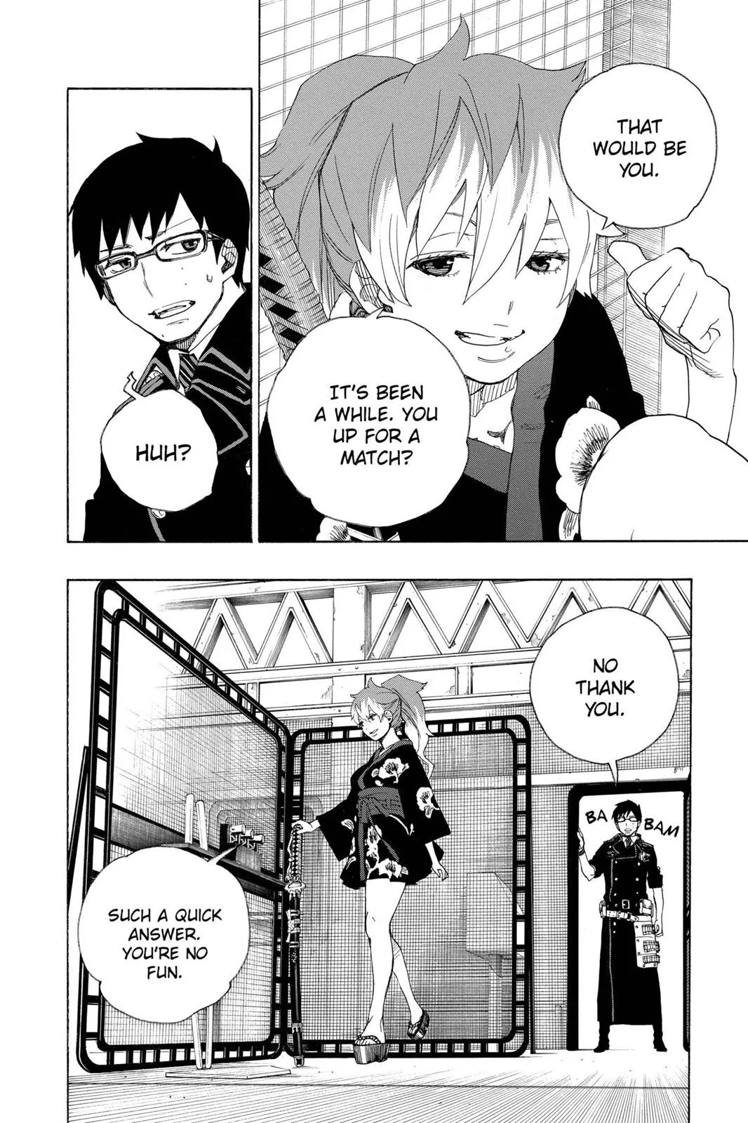 Blue Exorcist, chapter 15, page 24