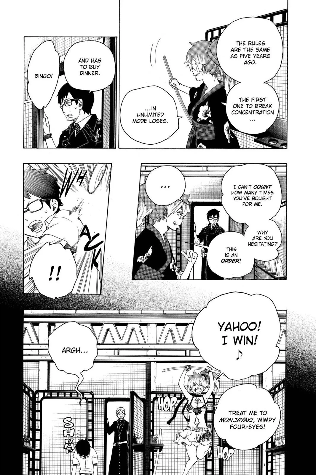 Blue Exorcist, chapter 15, page 25