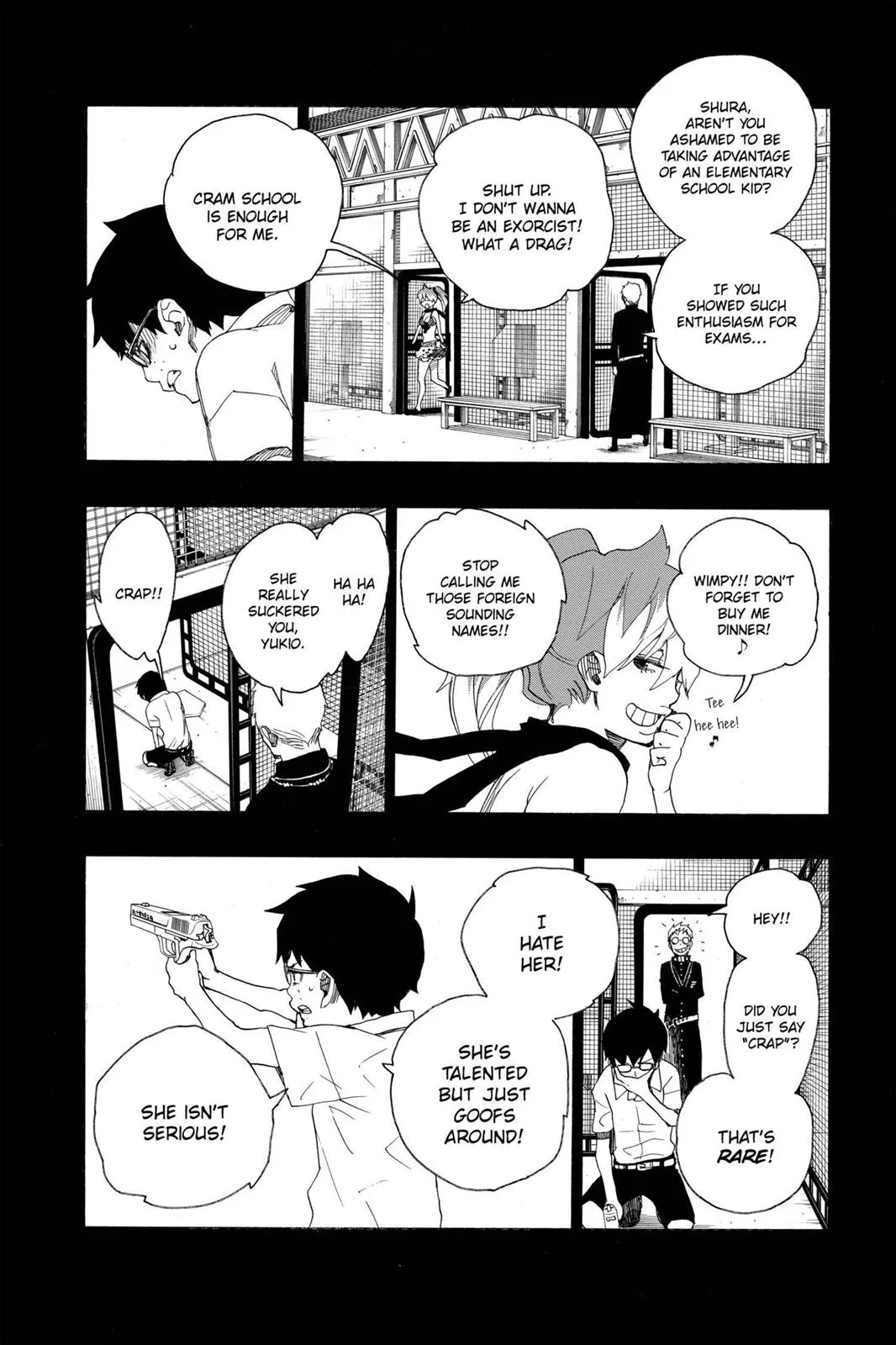 Blue Exorcist, chapter 15, page 26