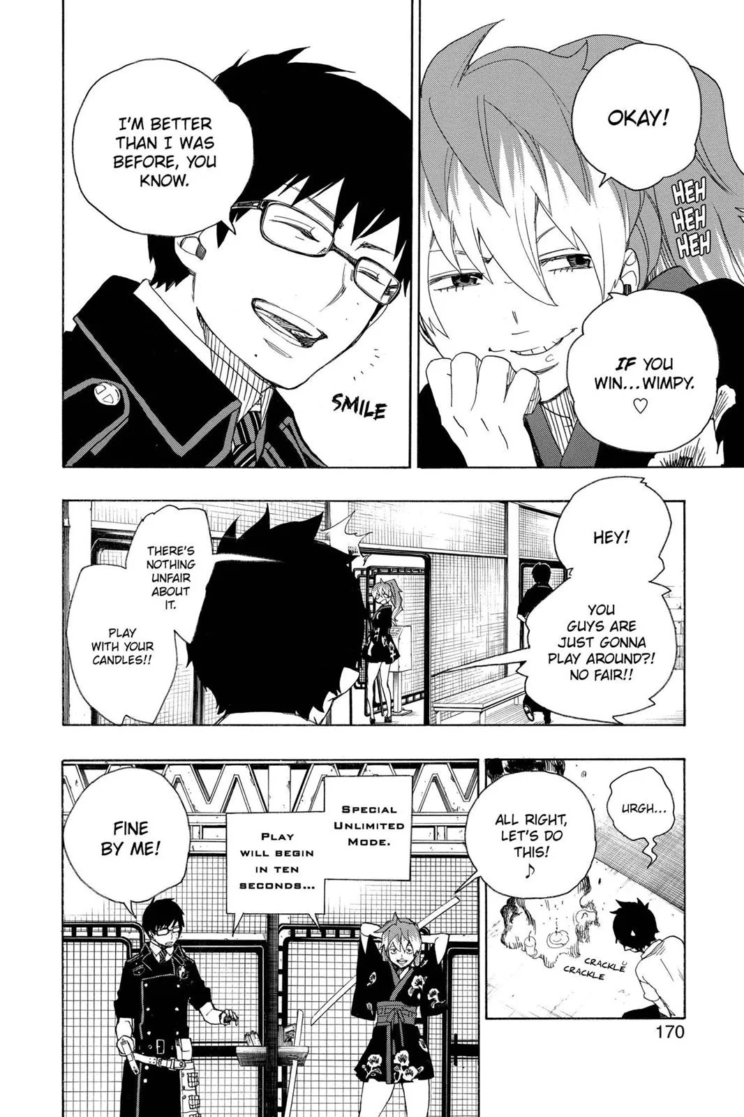 Blue Exorcist, chapter 15, page 28