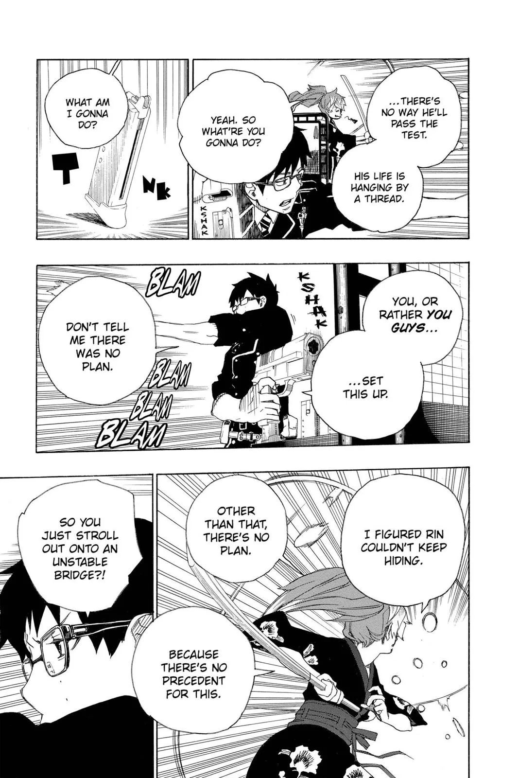 Blue Exorcist, chapter 15, page 31