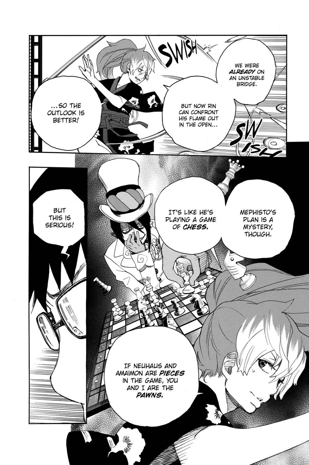 Blue Exorcist, chapter 15, page 32