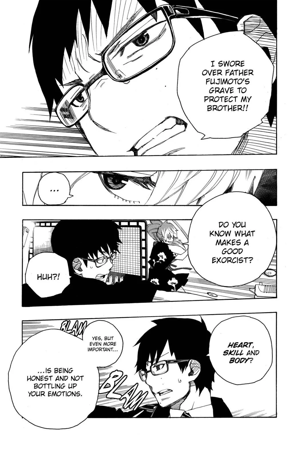 Blue Exorcist, chapter 15, page 33