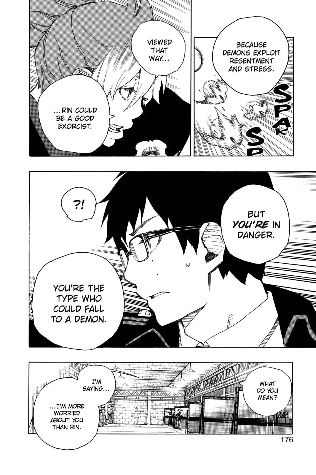 Blue Exorcist, chapter 15, page 34