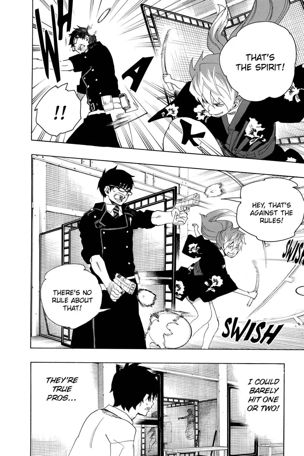 Blue Exorcist, chapter 15, page 36