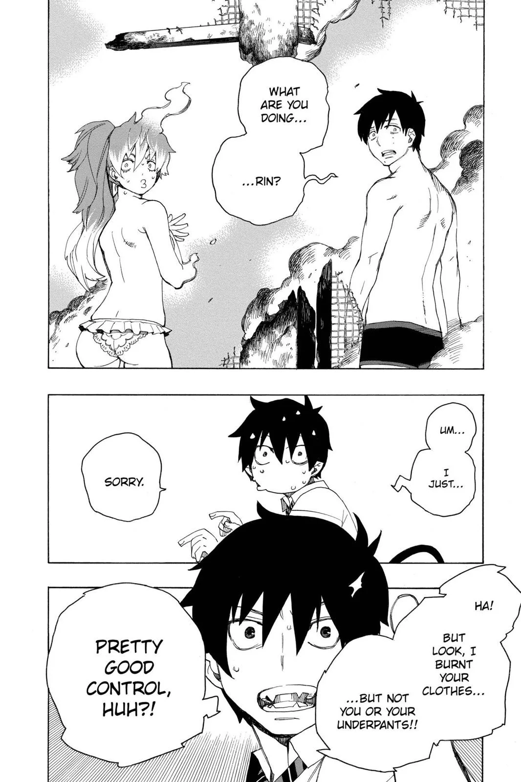 Blue Exorcist, chapter 15, page 38