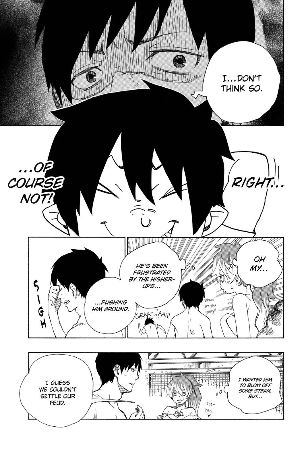 Blue Exorcist, chapter 15, page 39