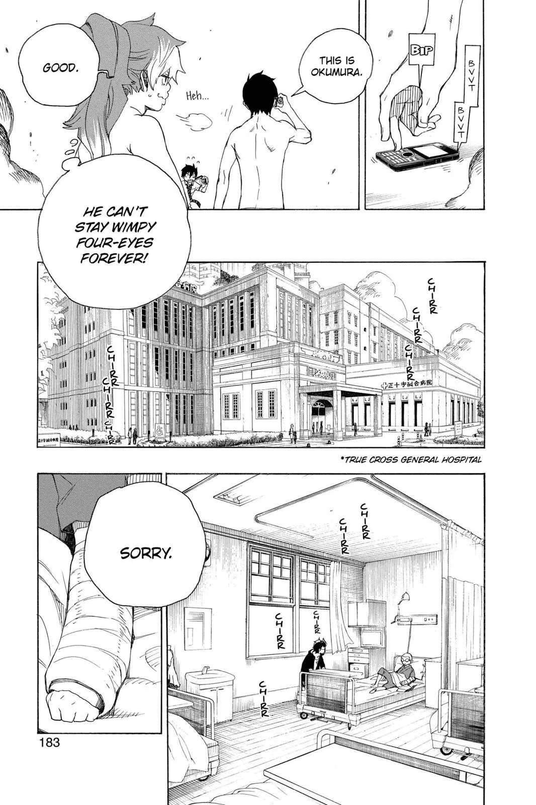 Blue Exorcist, chapter 15, page 41