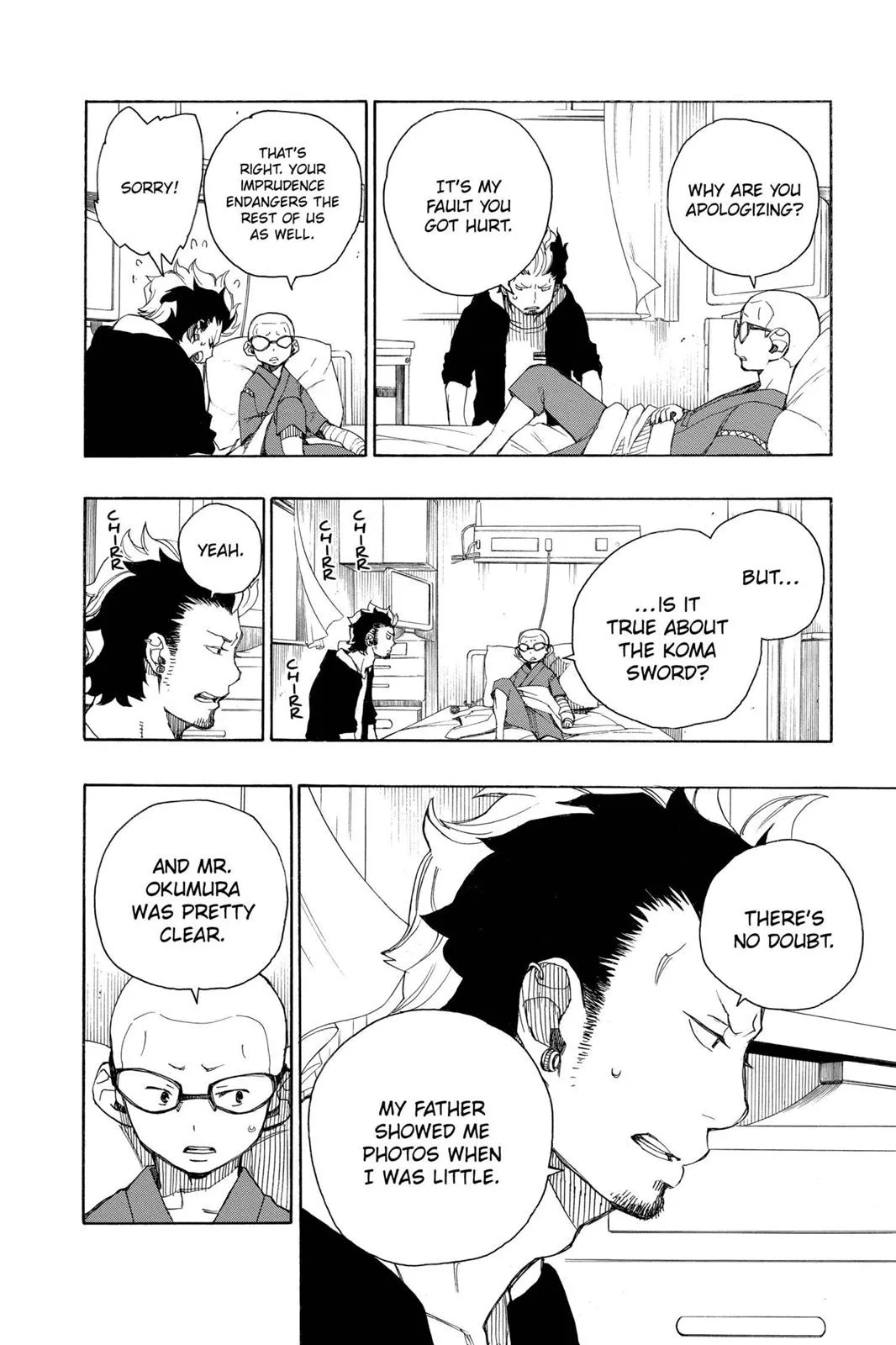 Blue Exorcist, chapter 15, page 42