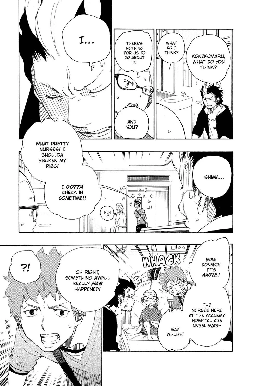 Blue Exorcist, chapter 15, page 43