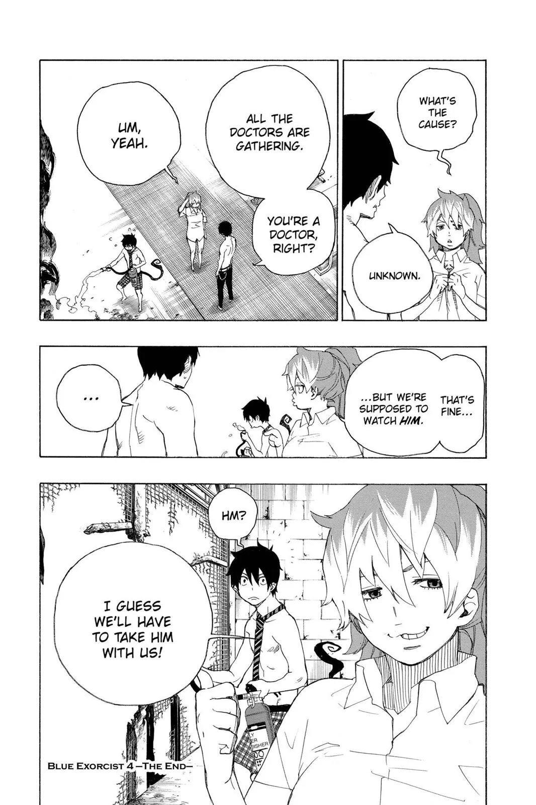 Blue Exorcist, chapter 15, page 45