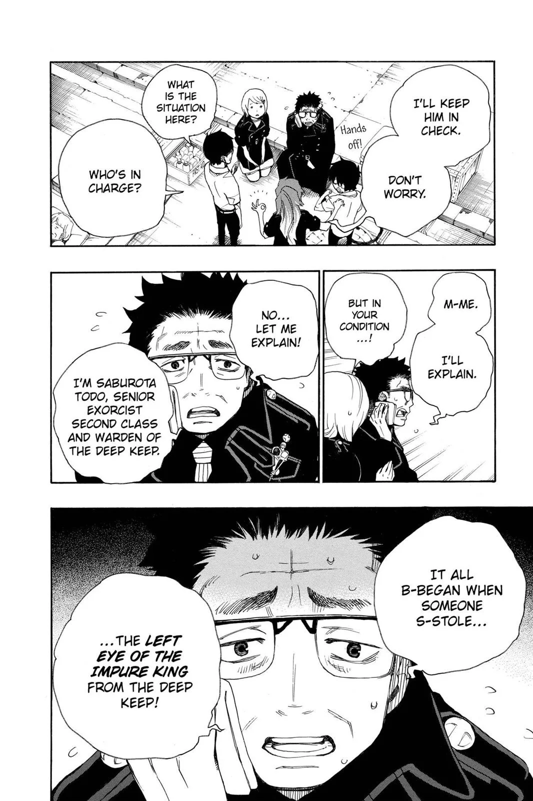 Blue Exorcist, chapter 16, page 16