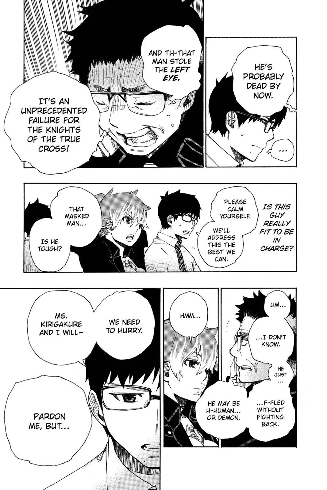 Blue Exorcist, chapter 16, page 19