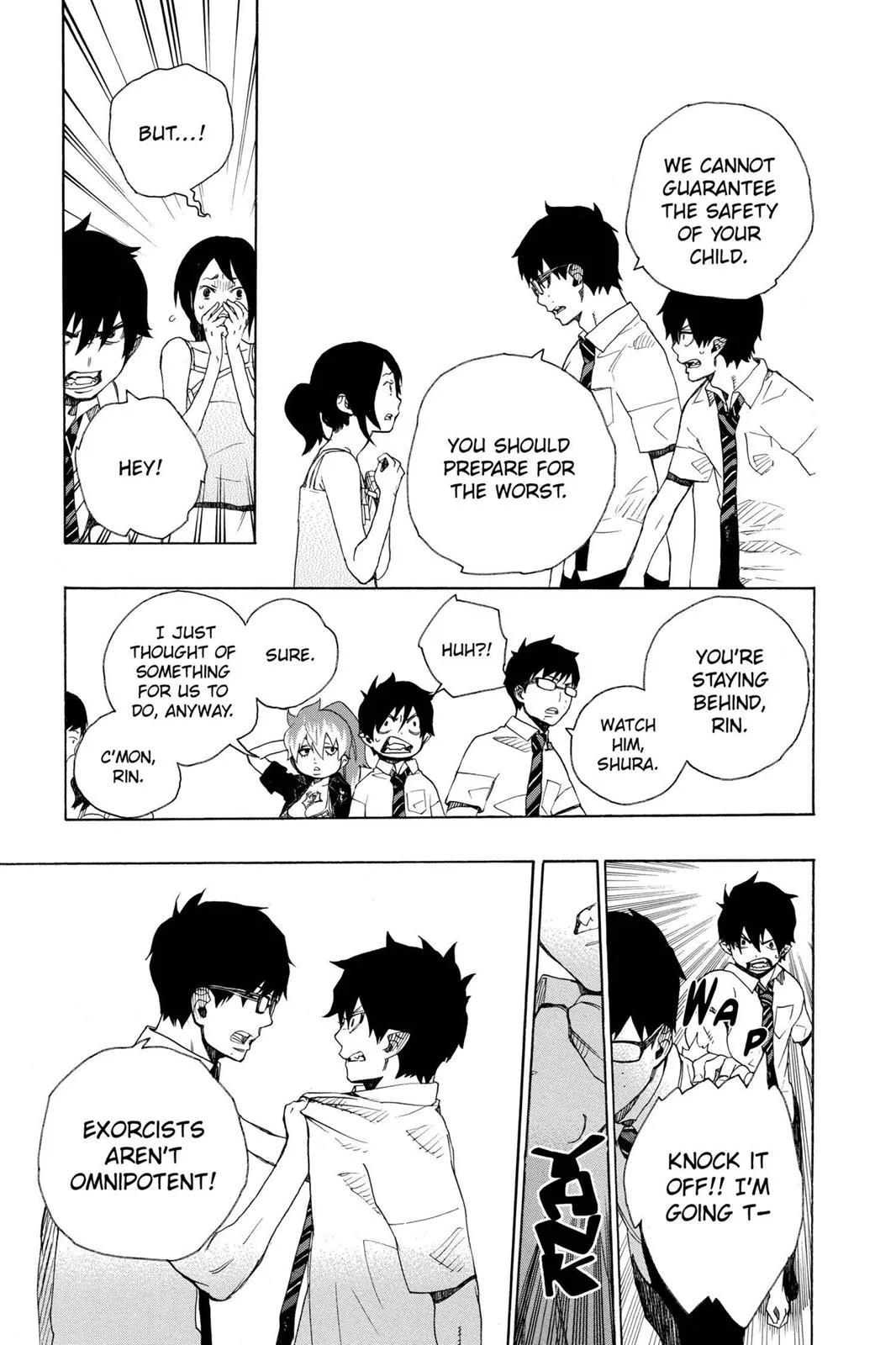 Blue Exorcist, chapter 16, page 21