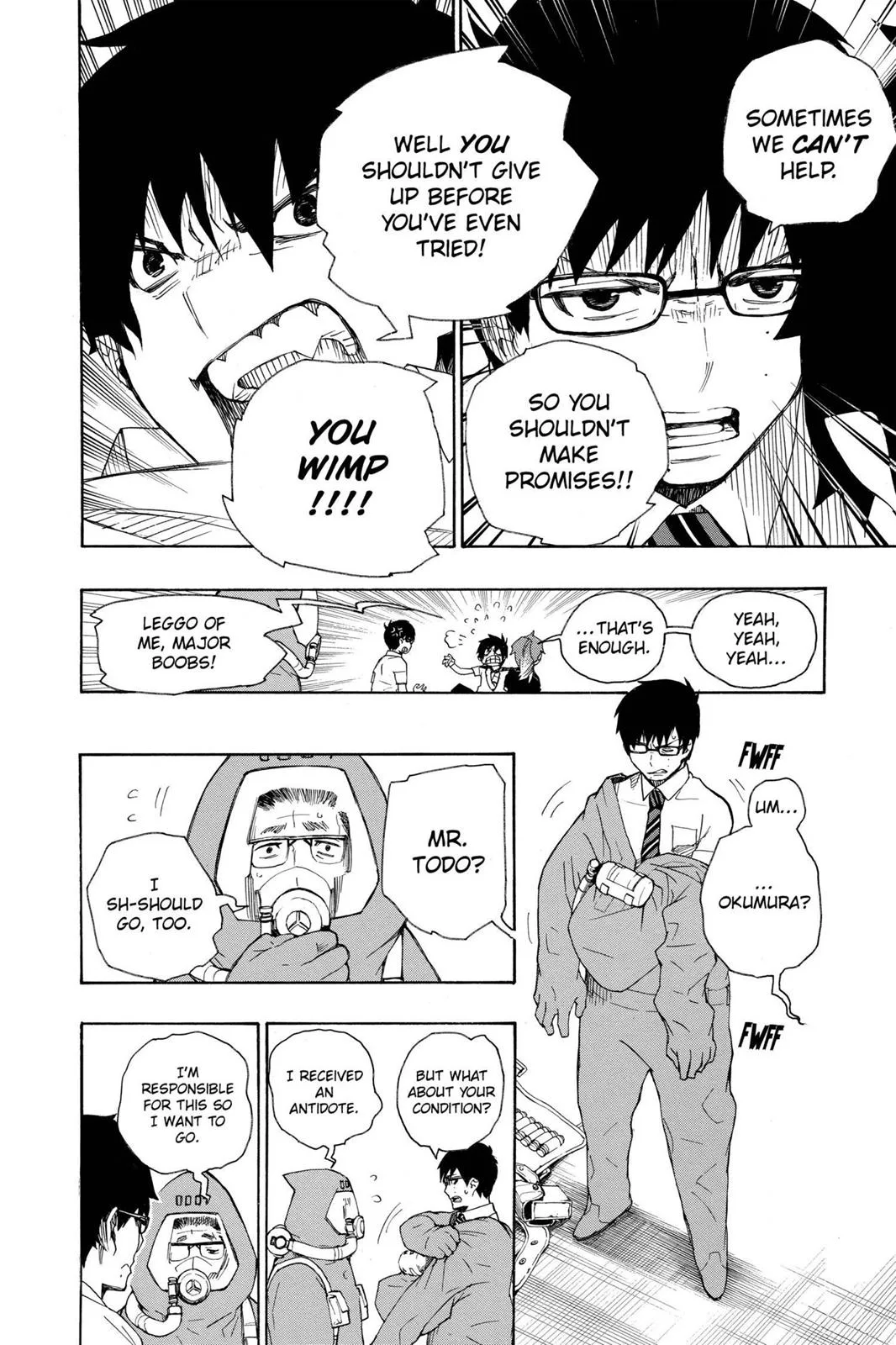Blue Exorcist, chapter 16, page 22