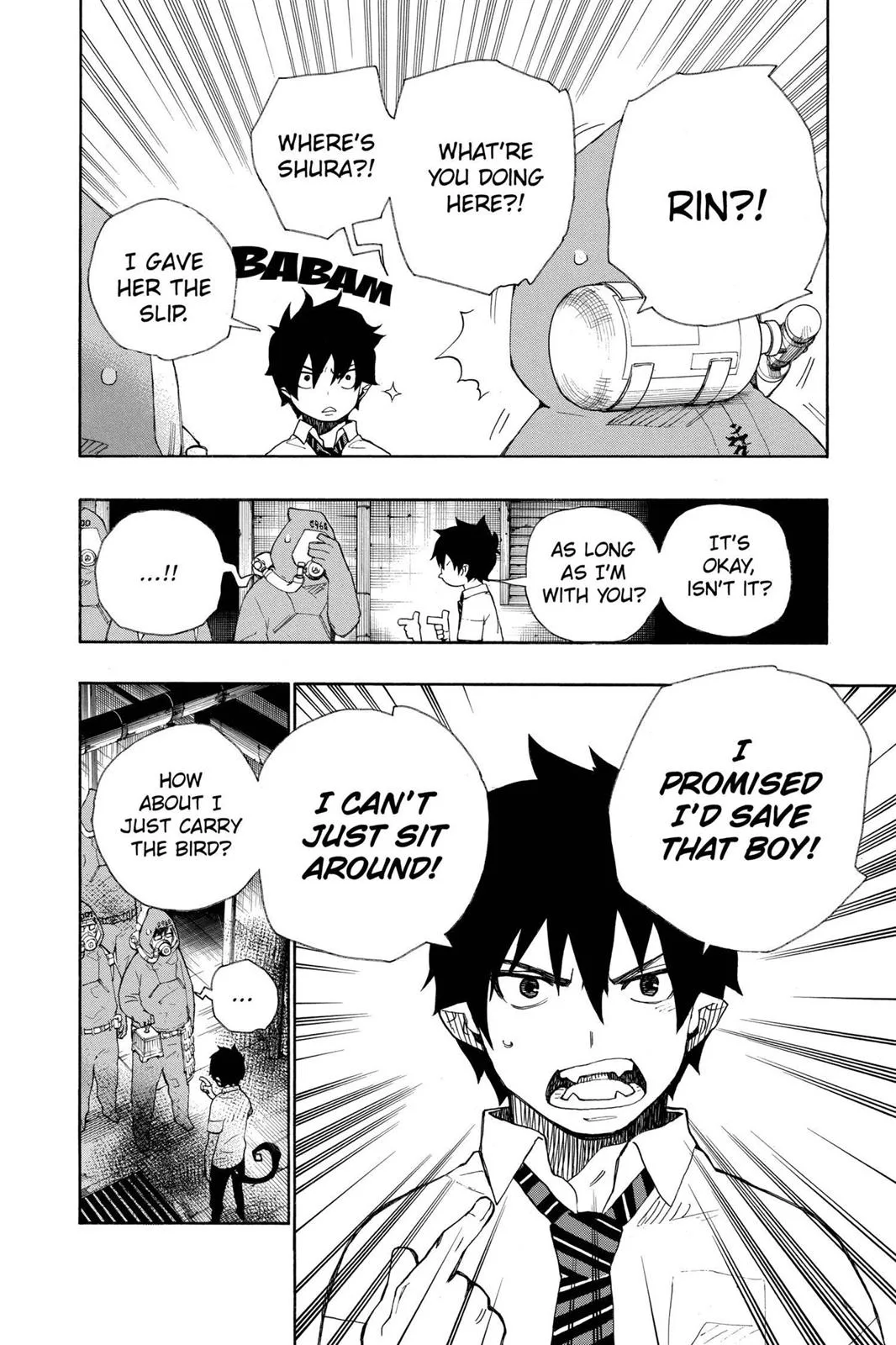 Blue Exorcist, chapter 16, page 26
