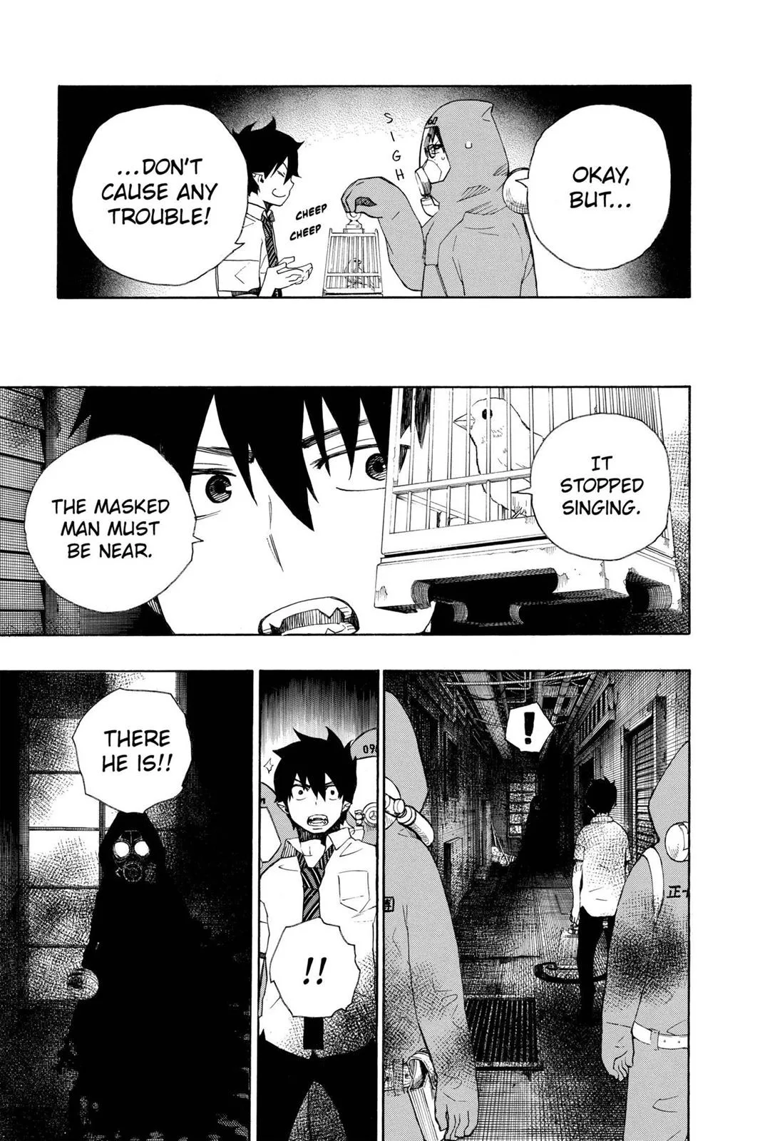 Blue Exorcist, chapter 16, page 27