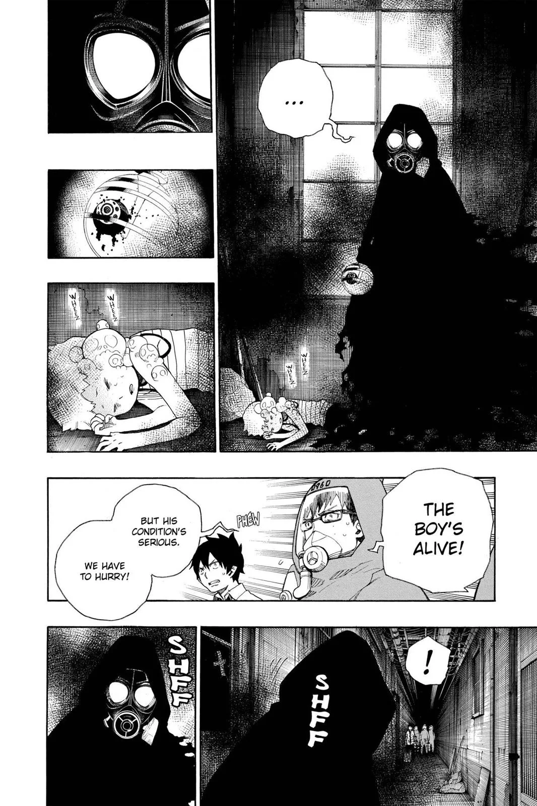 Blue Exorcist, chapter 16, page 28