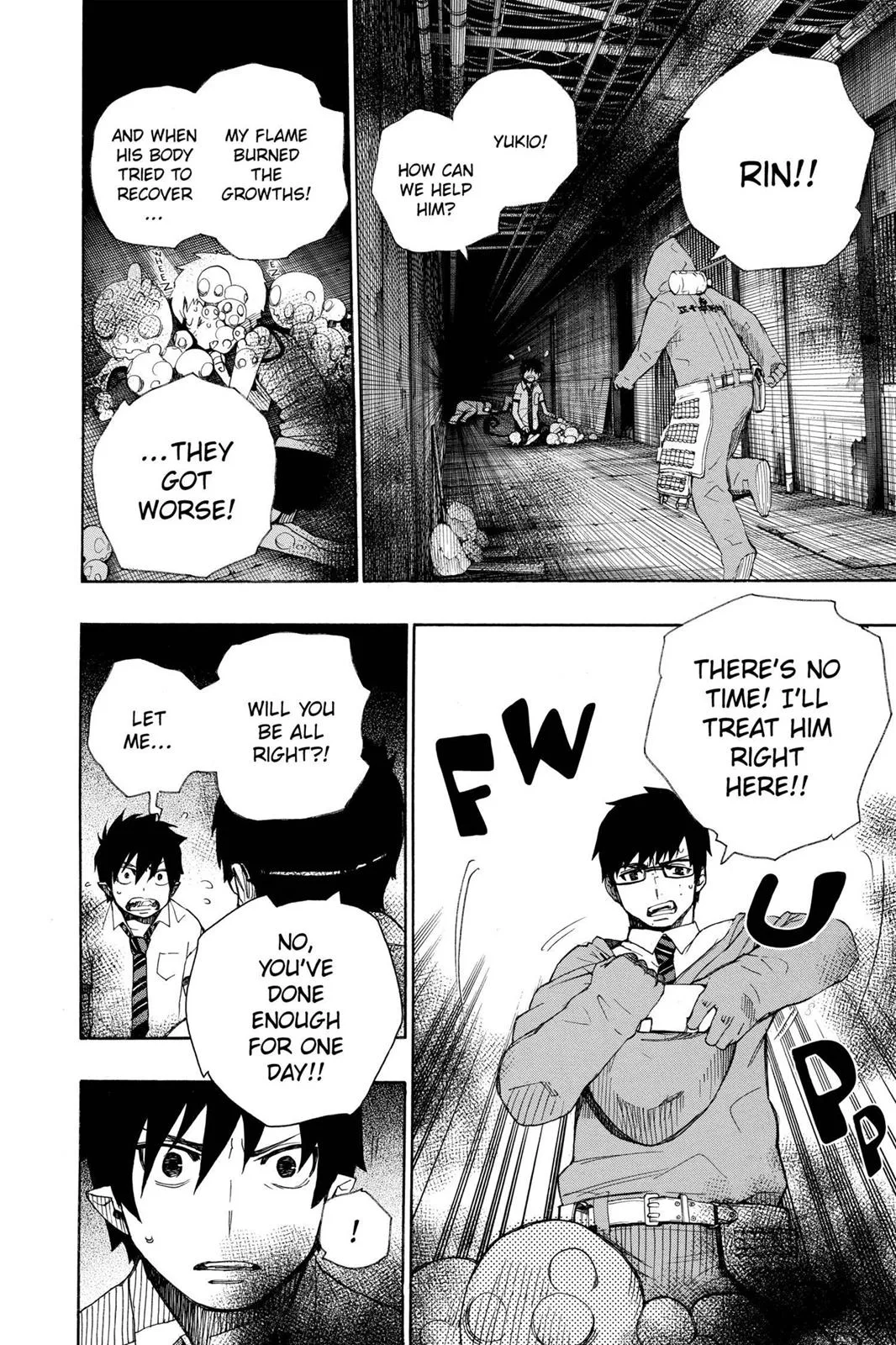 Blue Exorcist, chapter 16, page 38