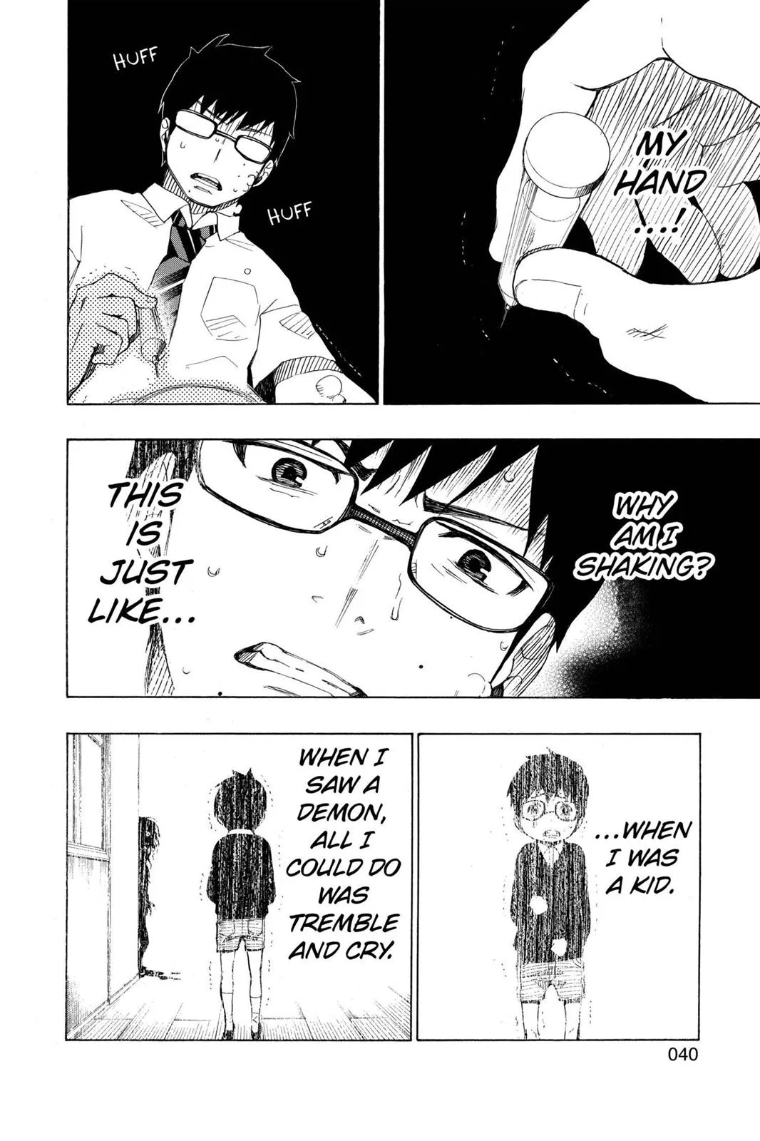 Blue Exorcist, chapter 16, page 40