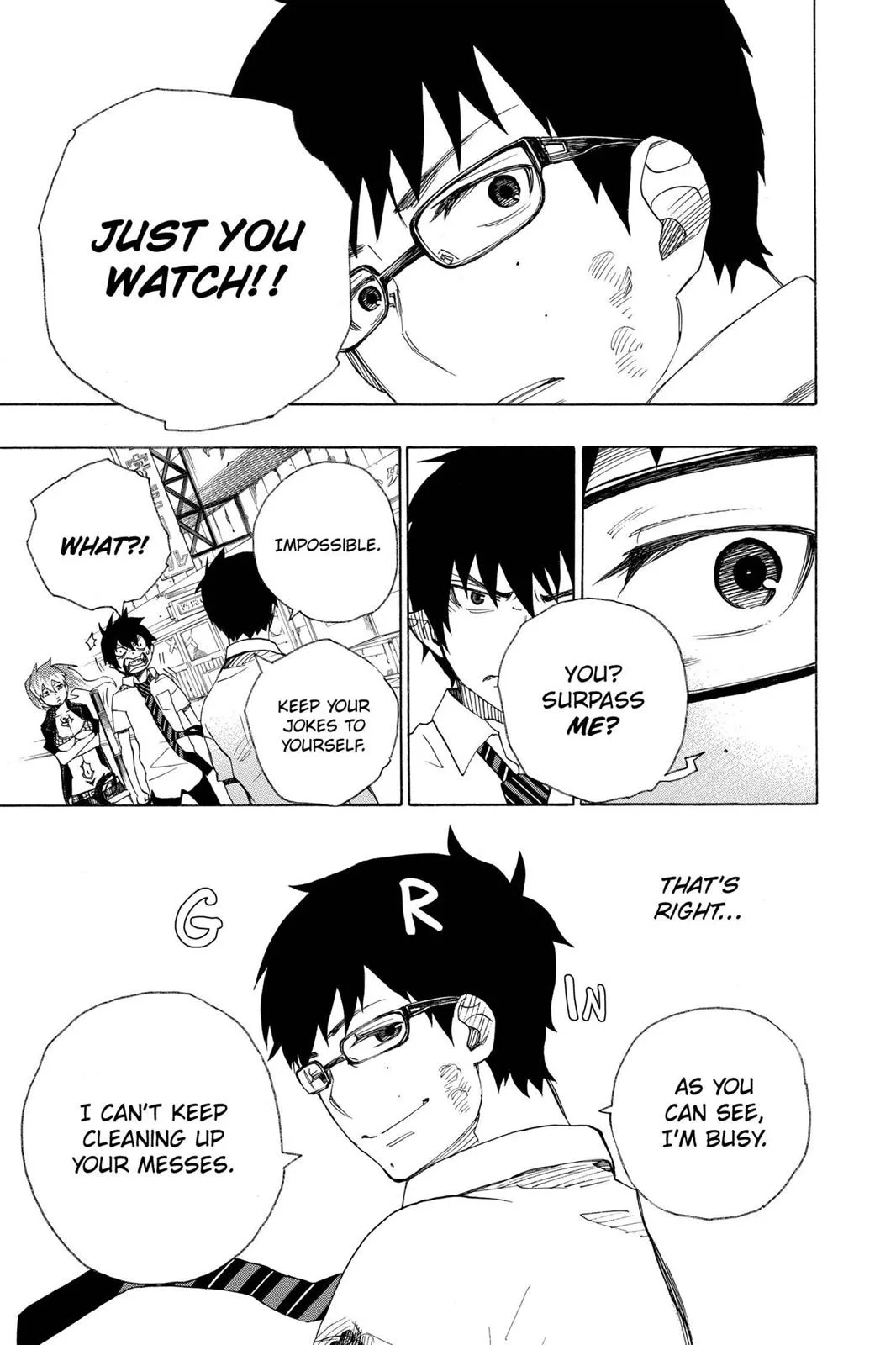 Blue Exorcist, chapter 16, page 49