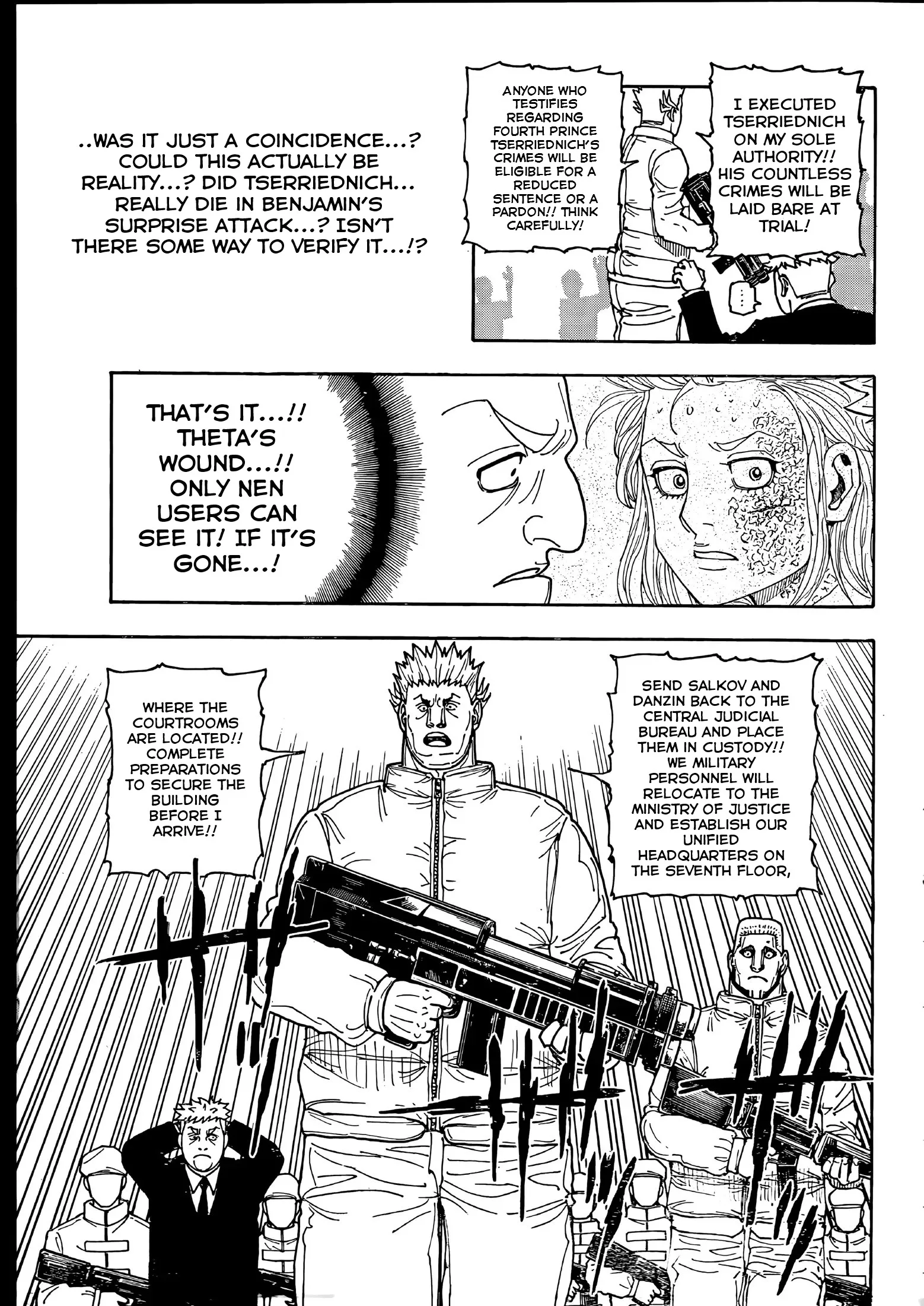 Hunter x Hunter Colored Manga, chapter 417, page 5
