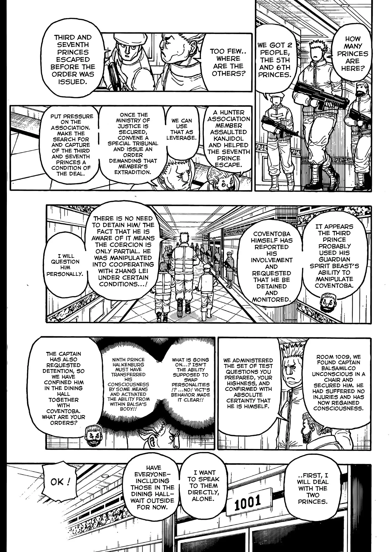 Hunter x Hunter Colored Manga, chapter 417, page 7