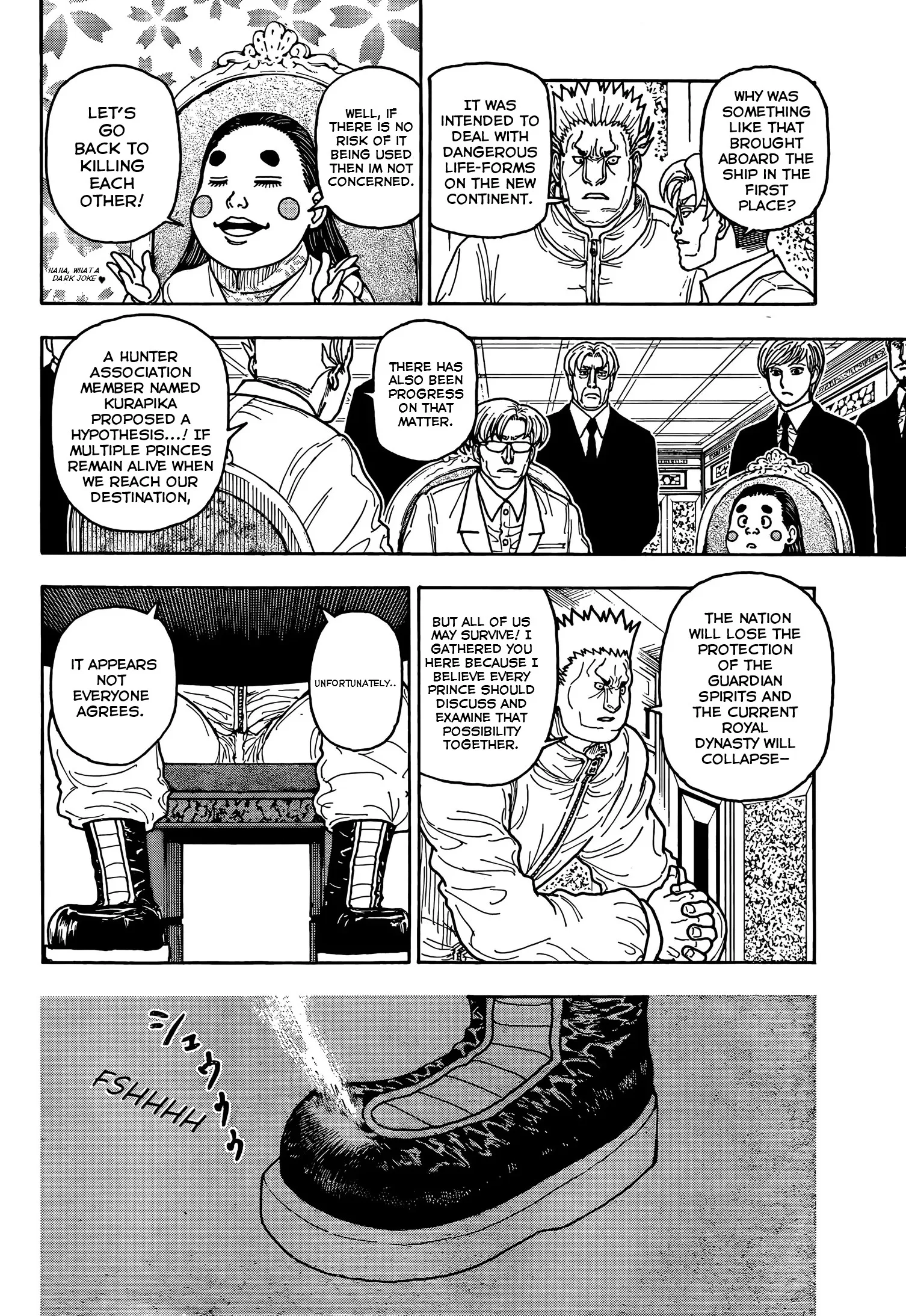 Hunter x Hunter Colored Manga, chapter 417, page 10