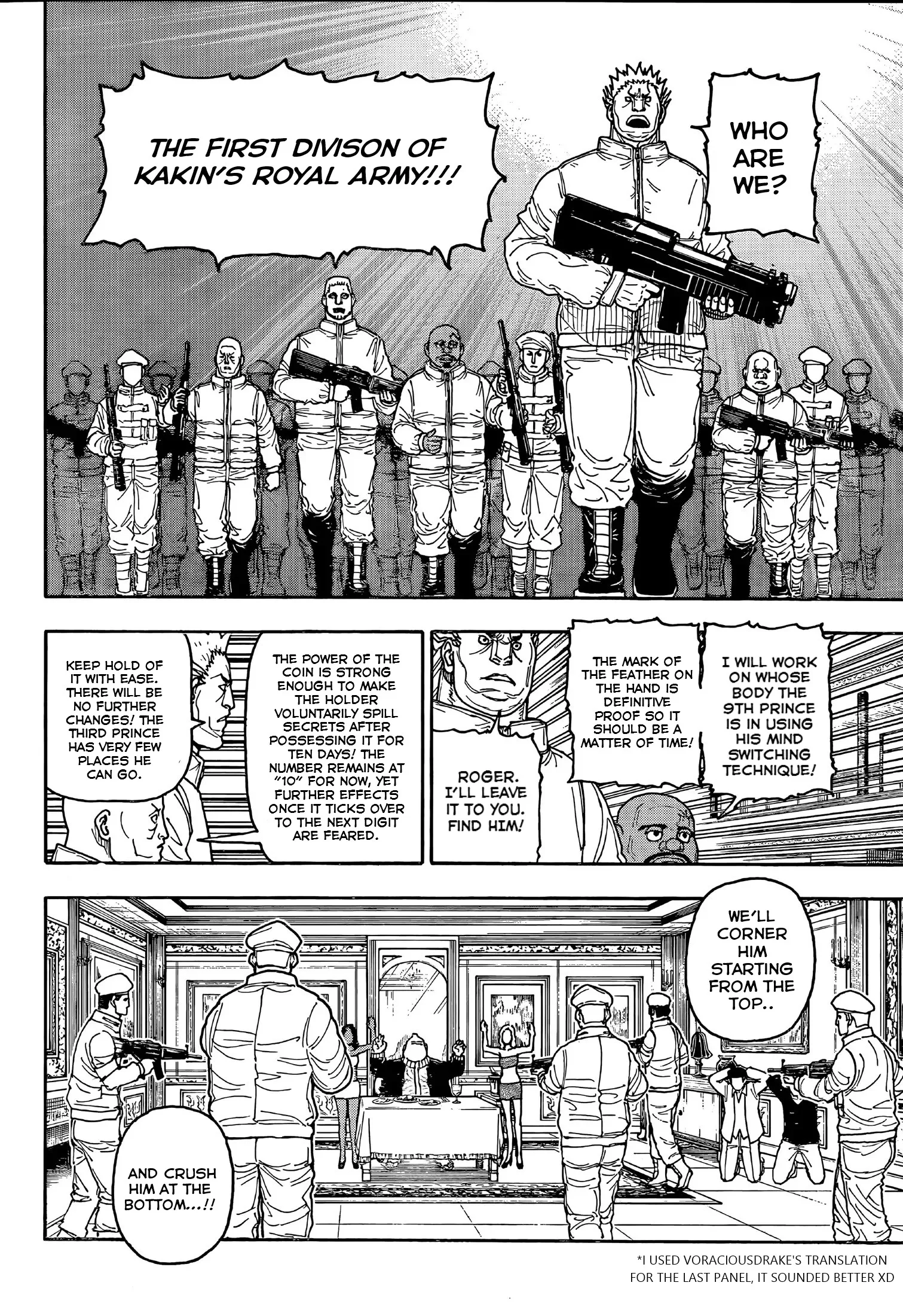 Hunter x Hunter Colored Manga, chapter 417, page 14