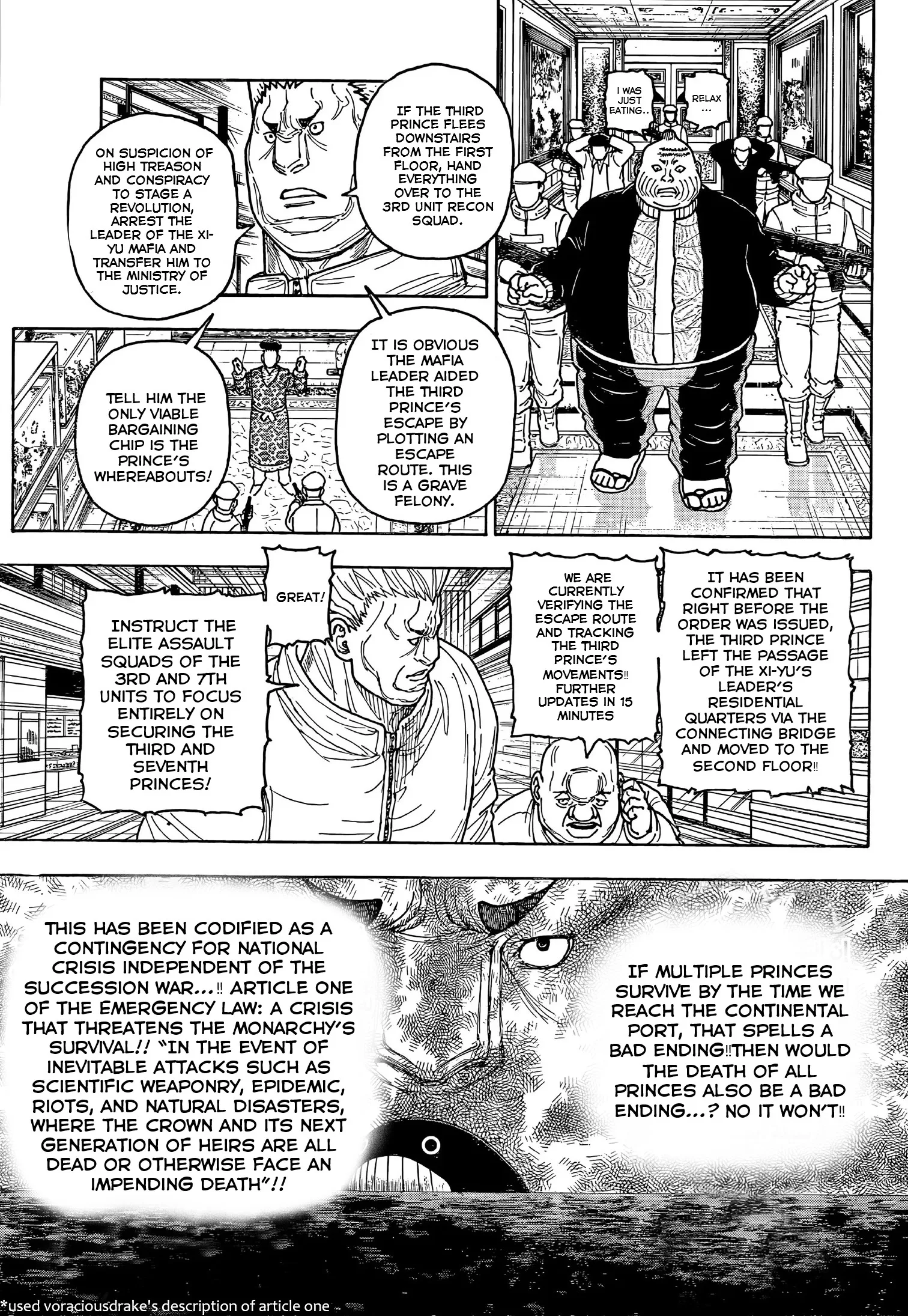 Hunter x Hunter Colored Manga, chapter 417, page 15