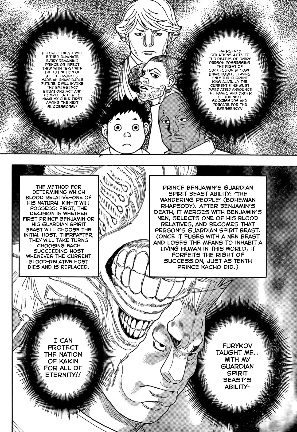 Hunter x Hunter Colored Manga, chapter 417, page 18