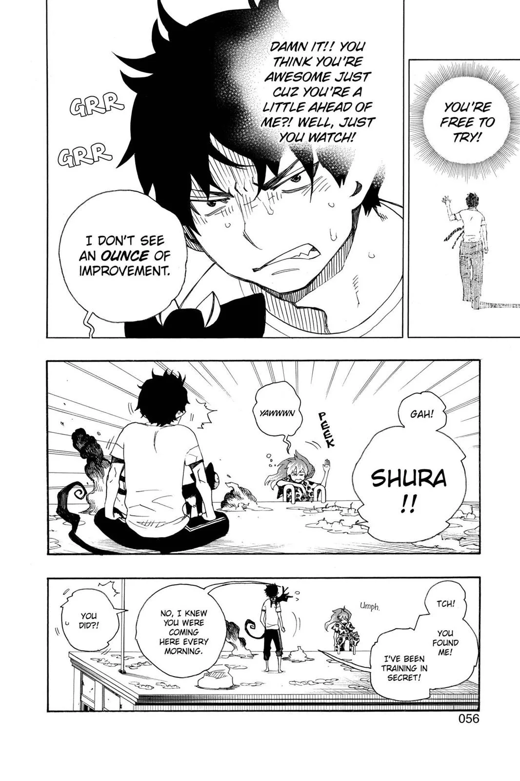 Blue Exorcist, chapter 17, page 2