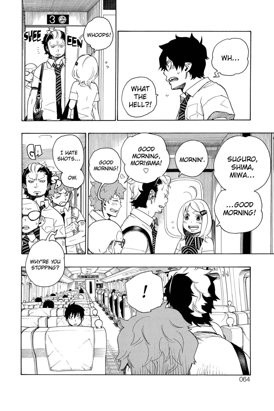 Blue Exorcist, chapter 17, page 10
