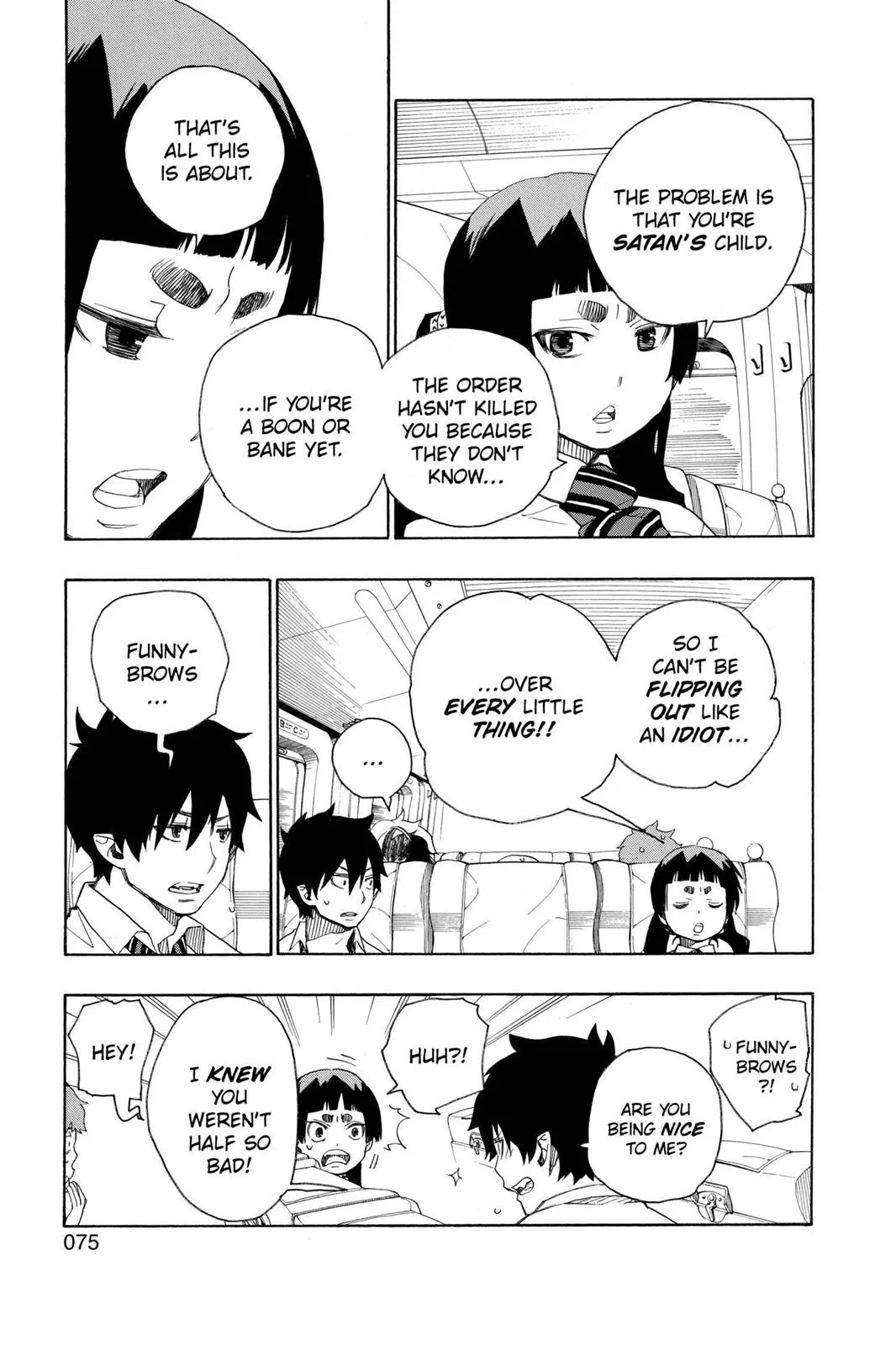 Blue Exorcist, chapter 17, page 21