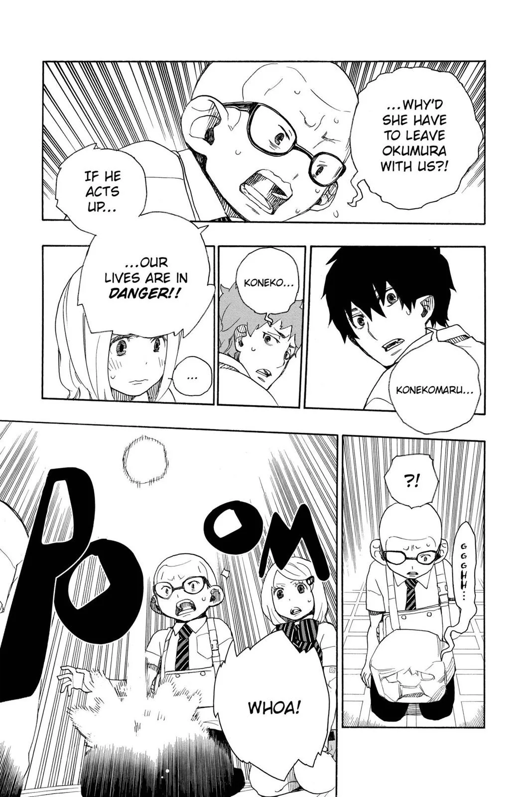 Blue Exorcist, chapter 17, page 25