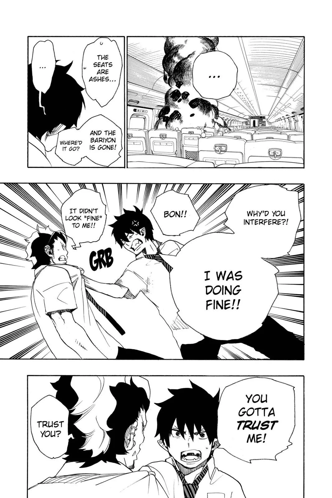 Blue Exorcist, chapter 17, page 33