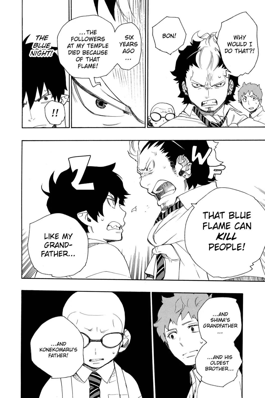 Blue Exorcist, chapter 17, page 34