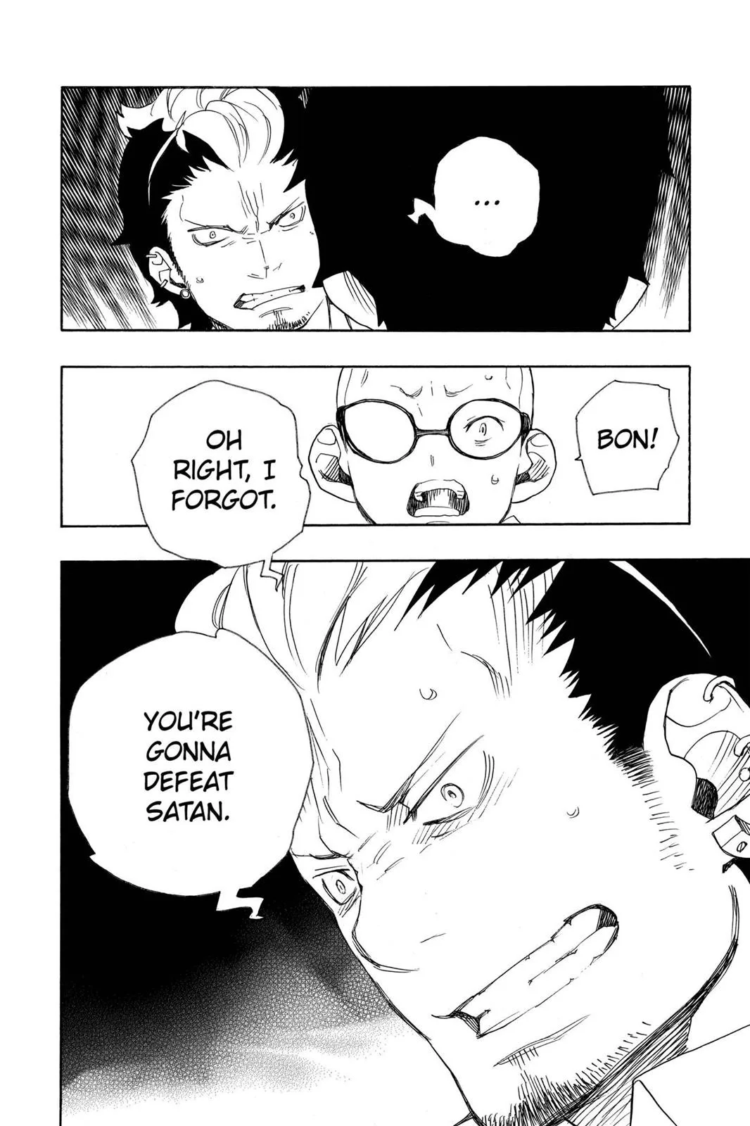 Blue Exorcist, chapter 17, page 36