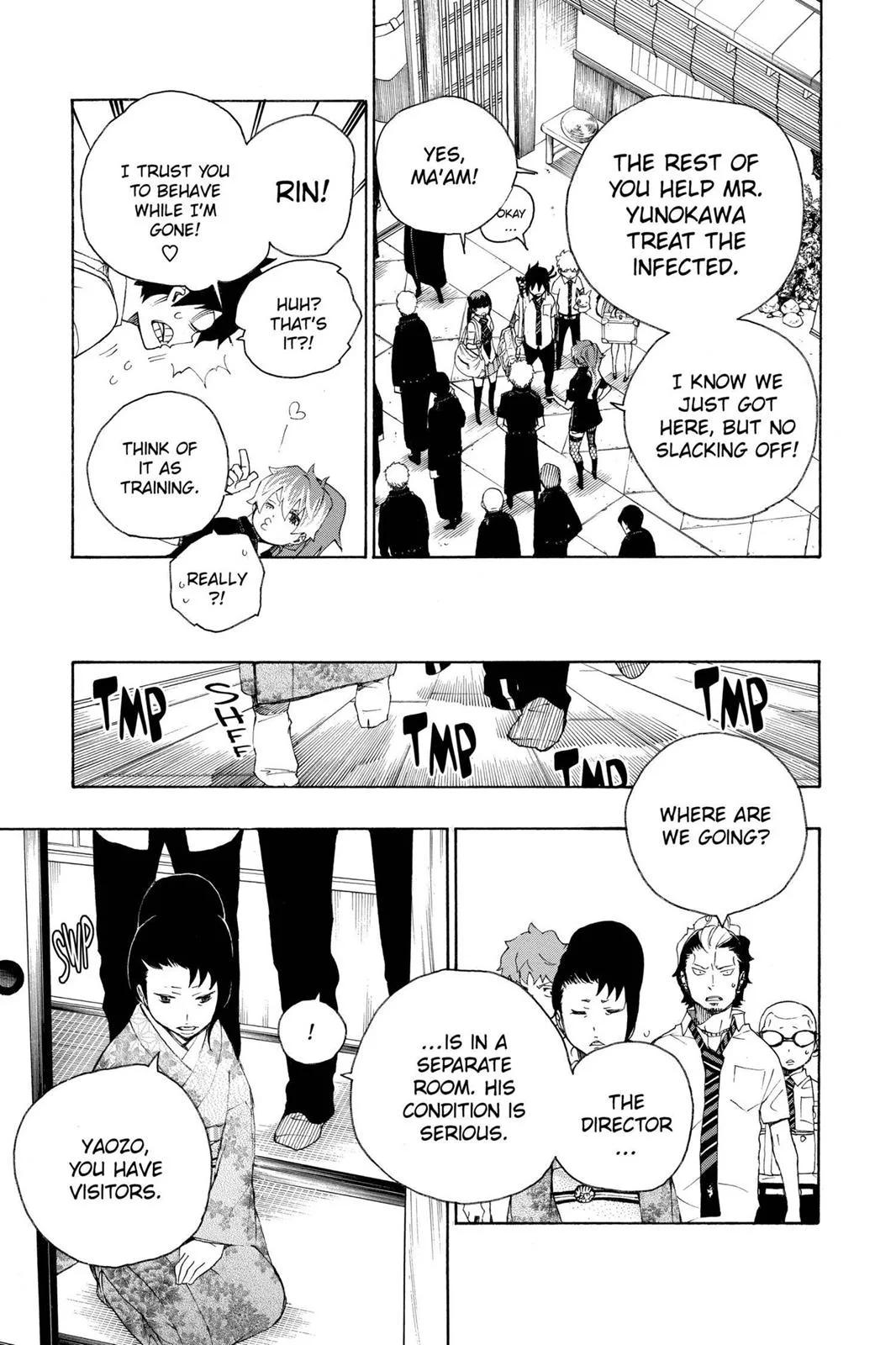Blue Exorcist, chapter 18, page 7