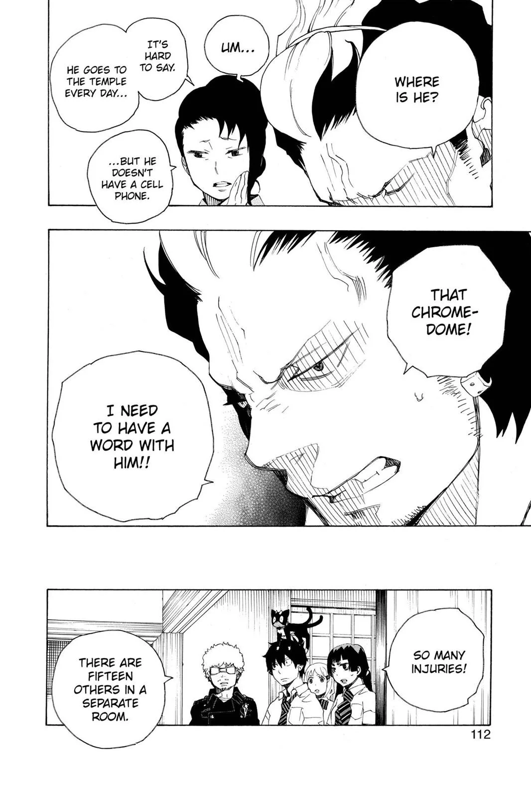 Blue Exorcist, chapter 18, page 12